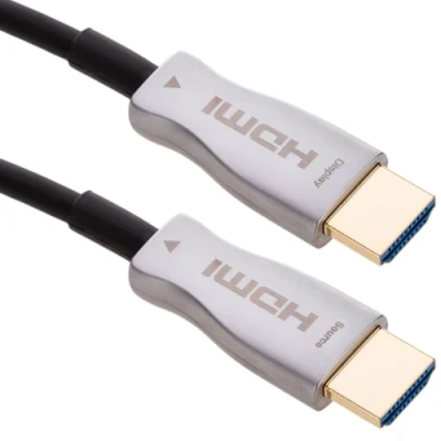 Câble optique actif HDMI vers HDMI 2.0 mâle vers mâle câble Aoc fibre 4K avec