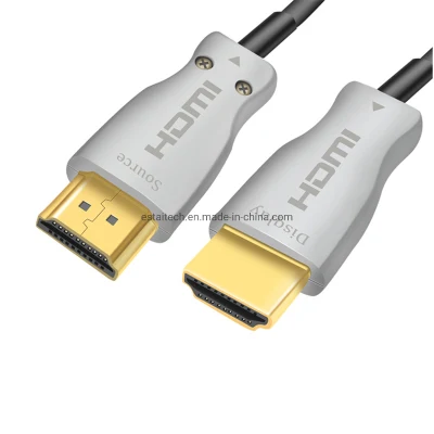 Câble à fibres optiques actif HDMI 2,1 8K HDMI 2,1 fibre optique Aoc HDMI optique 8K